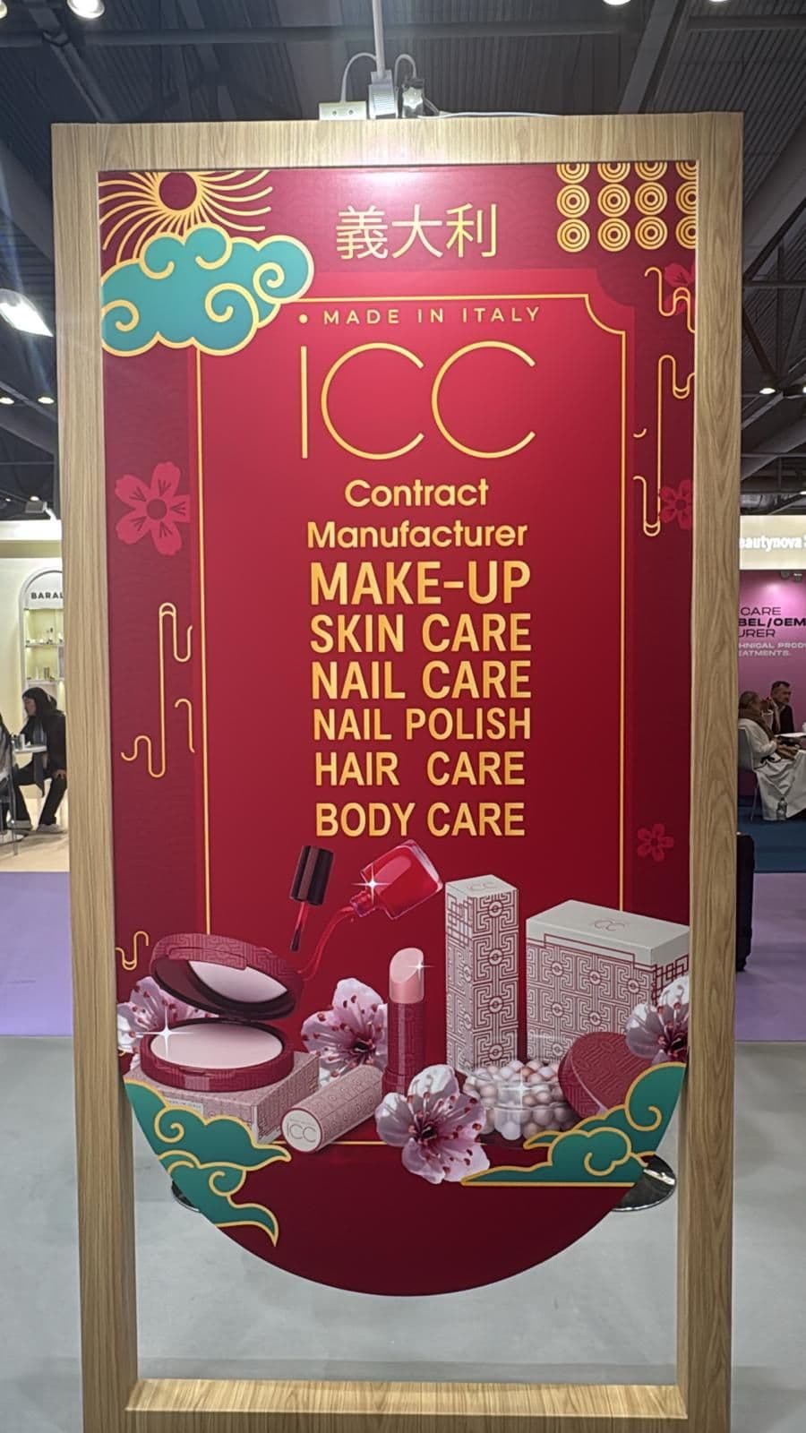 ICC international event stand