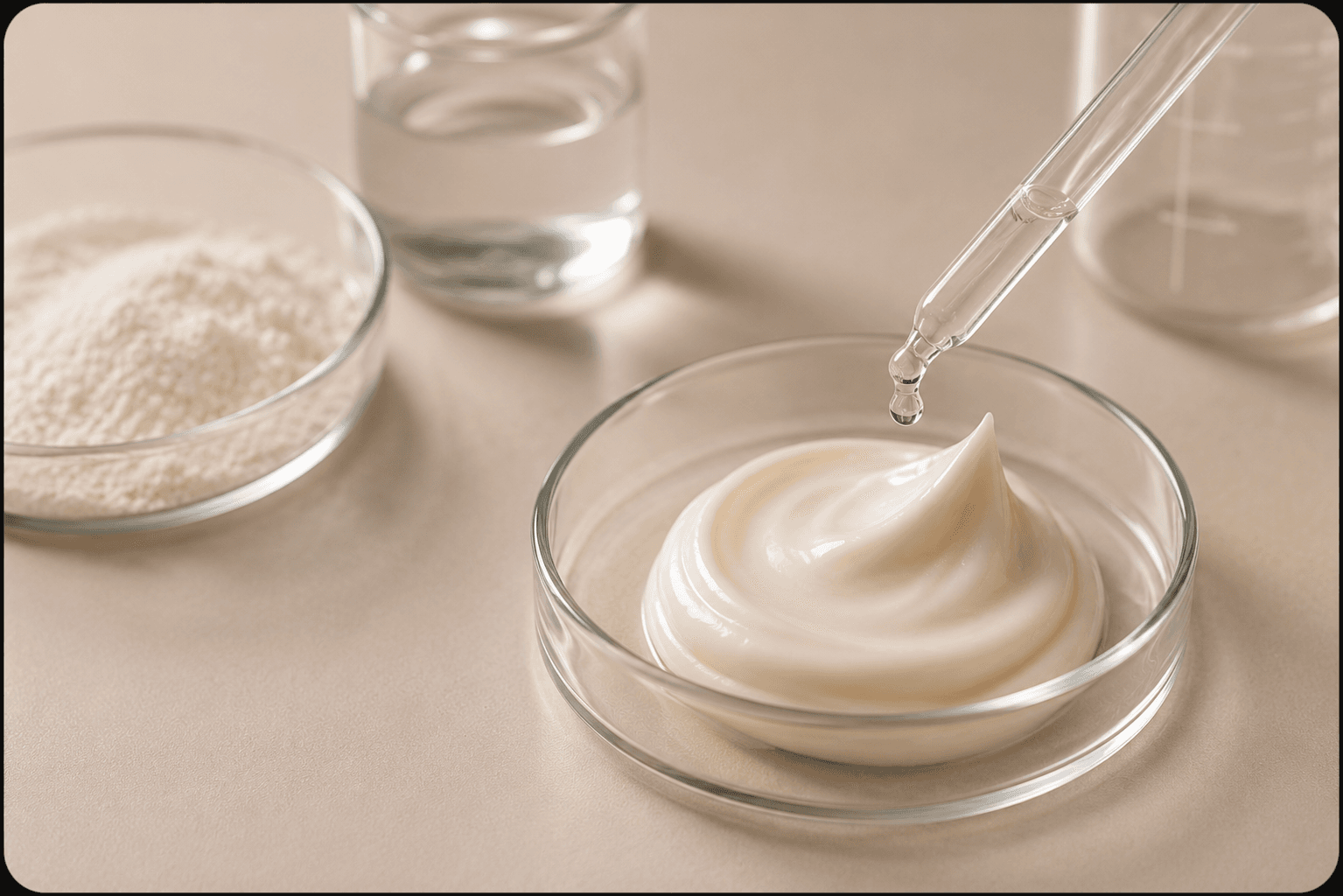 Cosmetic cream formulation
