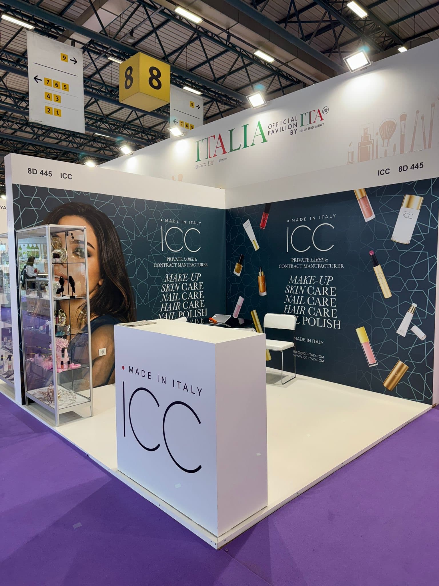 ICC exhibition stand